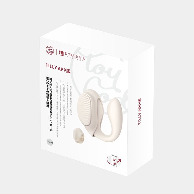 Вибратор с вакуумной стимуляцией Tilly. Фотография 7.