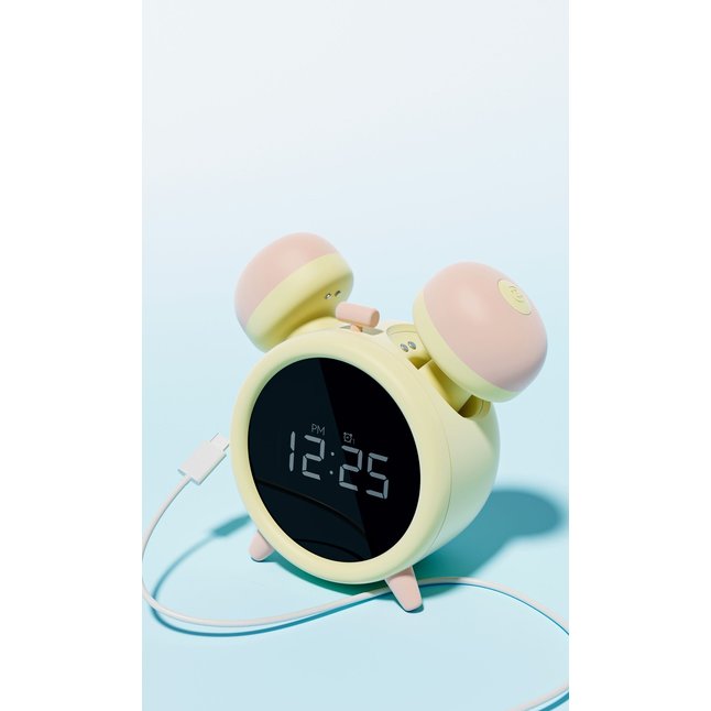 Умный стимулятор-будильник Naughty Clock с вакуумной стимуляцией и вибрацией. Фотография 10.