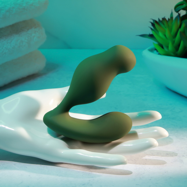 Вибромассажер простаты The Sergeant цвета хаки. Фотография 14.