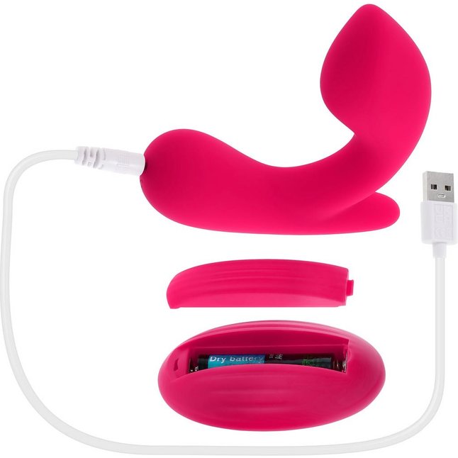 Розовый вибростимулятор G зоны All About the Bass. Фотография 4.