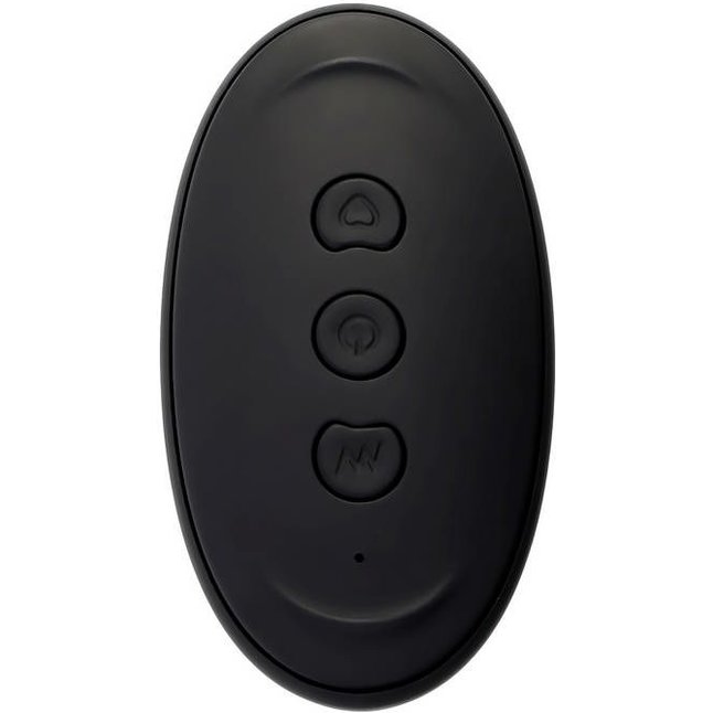 Черная насадка на пенис с вибрацией Nautilus. Фотография 4.