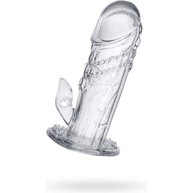 Прозрачная насадка на пенис Uco - 13 см