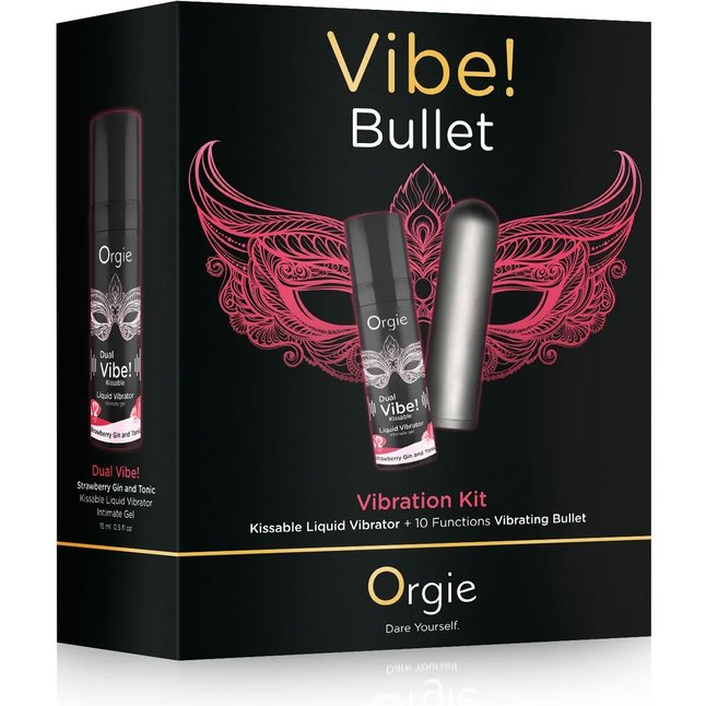 Набор Vibe! Bullet: жидкий вибратор и вибропуля. Фотография 2.