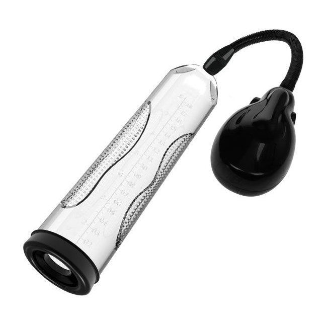 Прозрачная автоматическая вакуумная помпа - Pretty Love. Фотография 4.