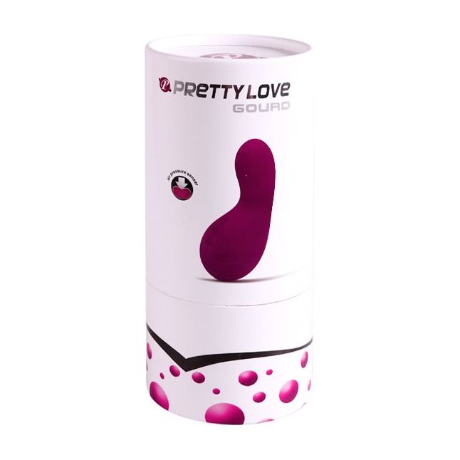 Лиловый клиторальный вибратор Gourd - Pretty Love. Фотография 2.
