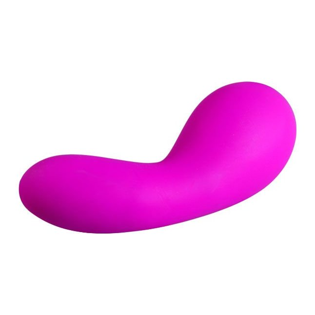 Лиловый клиторальный вибратор Gourd - Pretty Love. Фотография 7.