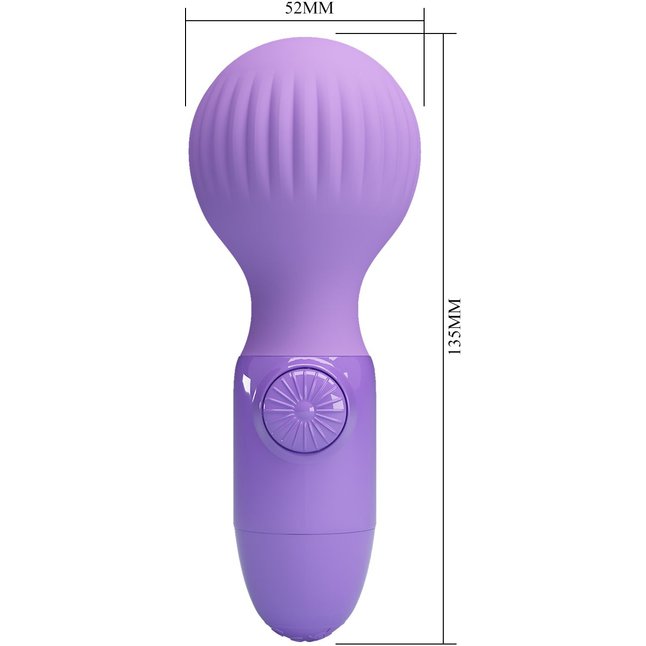 Сиреневый мини-вибратор Mini Stick Pro - Pretty Love. Фотография 9.