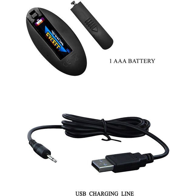 Черный анальный вибростимулятор с пультом ДУ - 13,8 см - Mr.Play. Фотография 8.