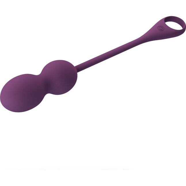 Фиолетовые вагинальные шарики Elvira с управлением через смартфон - Pretty Love. Фотография 5.