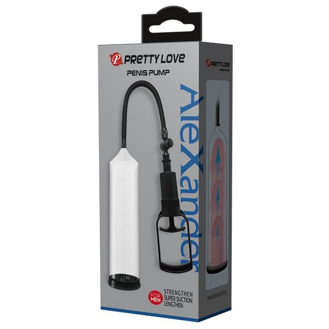 Прозрачная вакуумная помпа AleXander - Pretty Love. Фотография 3.