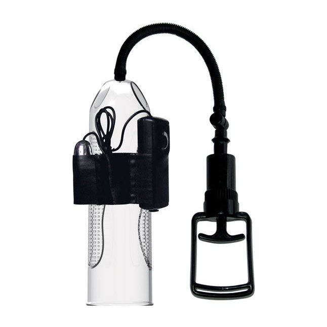 Прозрачная вакуумная помпа с вибрацией AleXander - Pretty Love