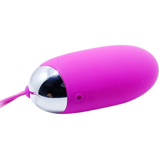 Лловое перезаряжаемое виброяйцо с пультом ДУ - Pretty Love. Фотография 6.