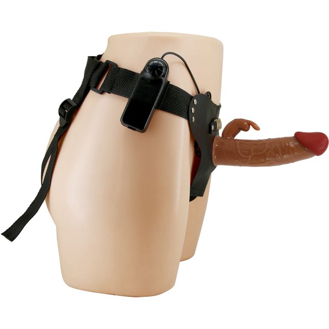 Мужской полый страпон с вибрацией Marion - Pretty Love. Фотография 3.