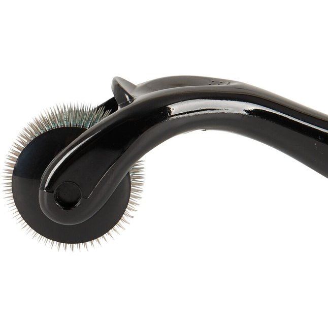 Черное колесо Вартенберга Micro Pinwheel - 13,4 см - Fetish Collection. Фотография 6.