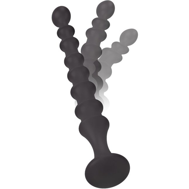 Черная анальная ёлочка Magic Anal Wand - 26,9 см - You2Toys. Фотография 5.