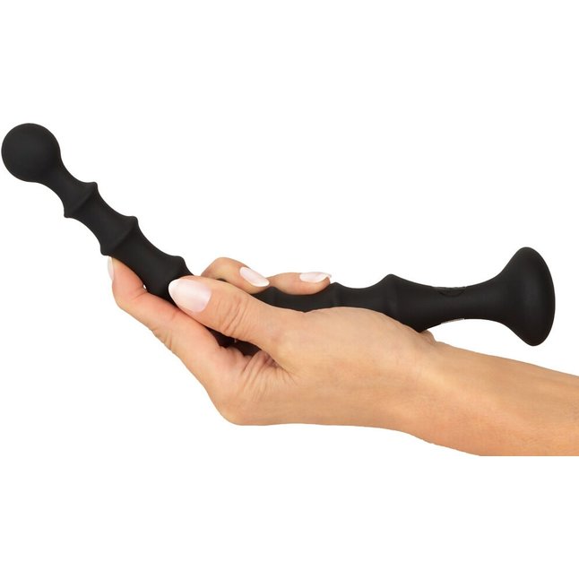 Черная анальная ёлочка Magic Anal Wand - 26,9 см - You2Toys. Фотография 6.