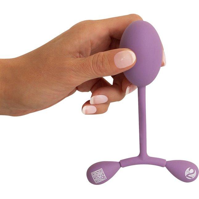 Сиреневый тренажер мыщц тазового дна Vaginal Trainer - You2Toys. Фотография 9.