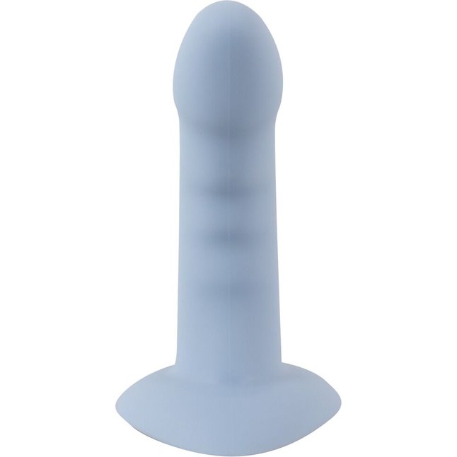 Голубой вибростимулятор на присоске Heart Guy - 17 см - You2Toys. Фотография 5.