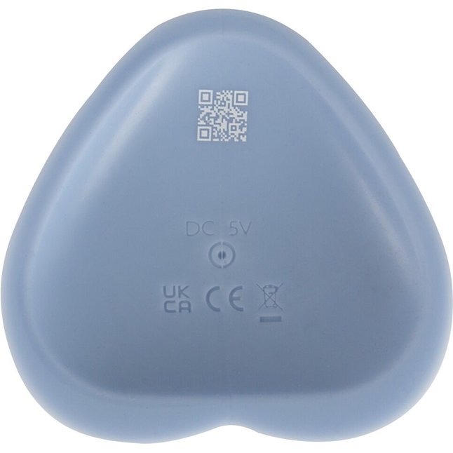 Голубой вибростимулятор на присоске Heart Guy - 17 см - You2Toys. Фотография 6.