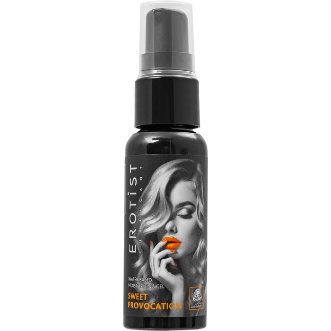 Съедобный гель Erotist Sweet Provocation Lemon And Caramel - 30 мл