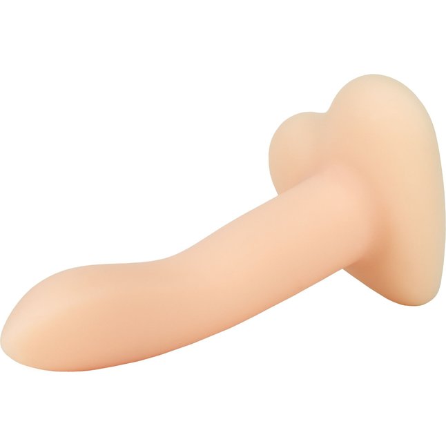Телесный нереалистичный дилдо Emotional на присоске - 13 см - Flow. Фотография 3.