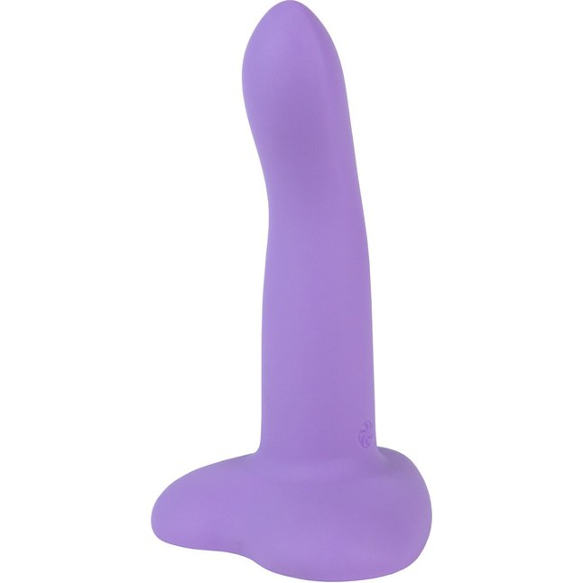 Фиолетовый нереалистичный дилдо Emotional - 13 см - Flow