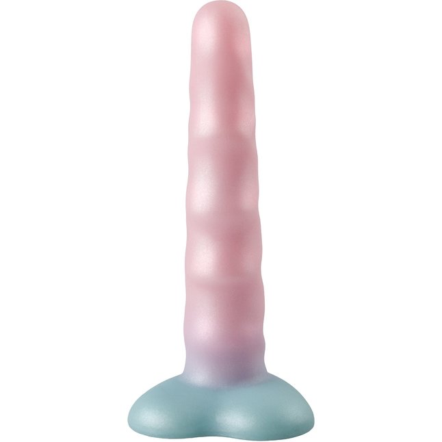 Нереалистичный дилдо Unicorn - 17,5 см - Flow. Фотография 2.