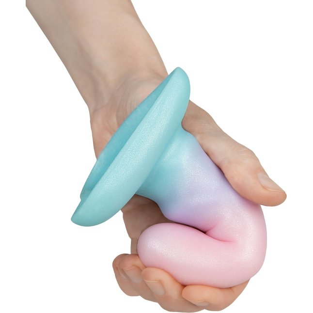 Нереалистичный дилдо Unicorn Max - 12,5 см - Flow. Фотография 5.