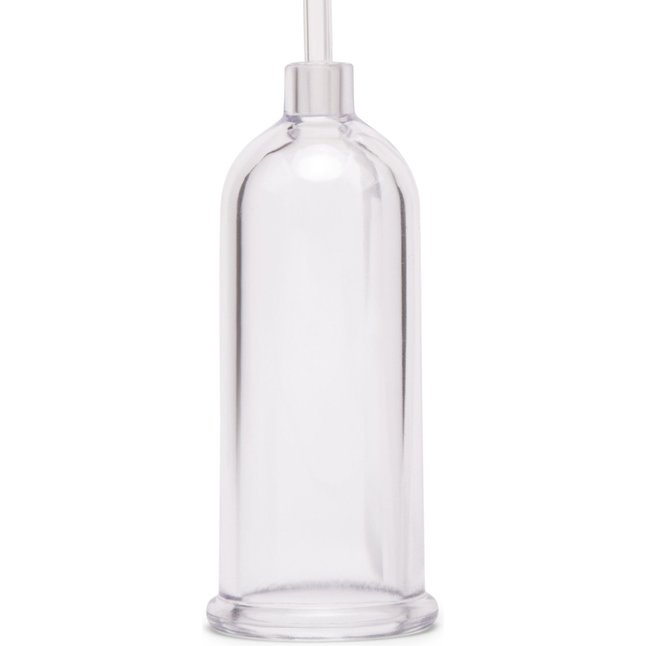 Прозрачная клиторальная вакуумная помпа Clitoral Pump with Quick Release. Фотография 3.