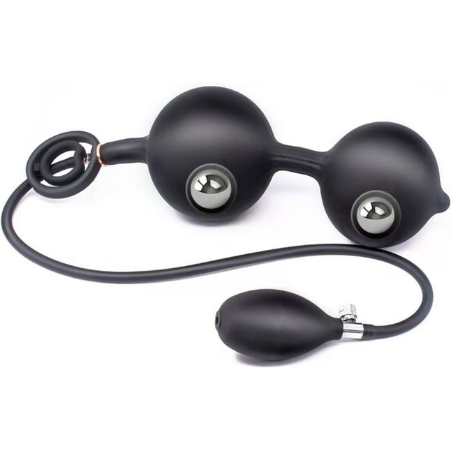 Черные шарики с функцией расширения. Фотография 2.