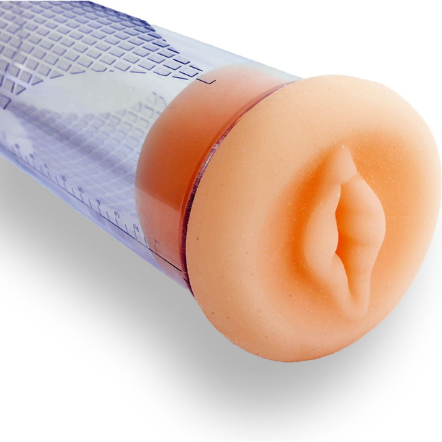 Телесный уплотнитель для вакуумной помпы в виде вагины. Фотография 5.