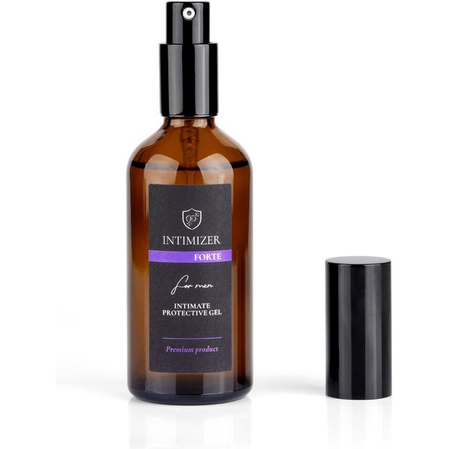 Мужской антибактериальный эко-гель для интимного ухода Intimizer Forte - 100 мл. Фотография 4.