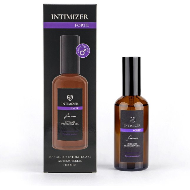 Мужской антибактериальный эко-гель для интимного ухода Intimizer Forte - 100 мл