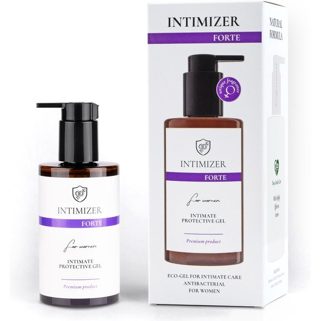 Женский антибактериальный эко-гель для интимного ухода Intimizer Forte - 250 мл