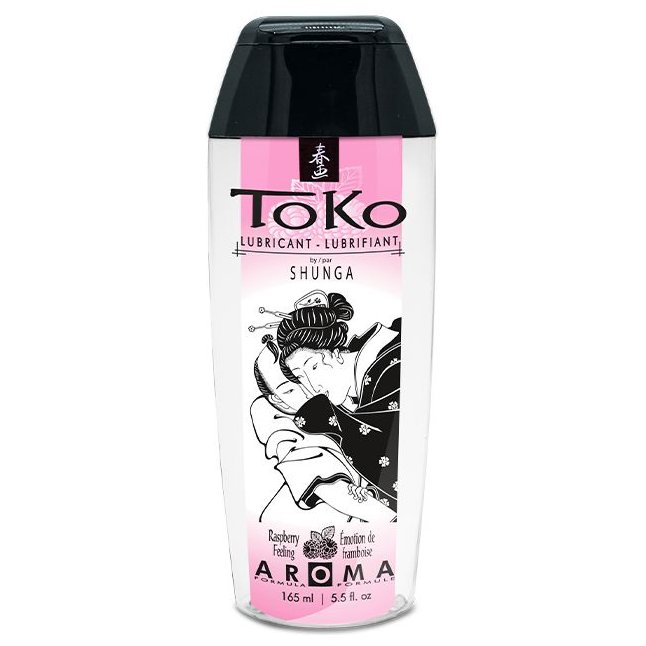 Интимная смазка TOKO Aroma Raspberry Feeling с ароматом малины - 165 мл. Фотография 2.