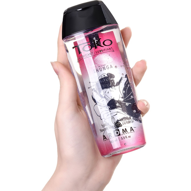 Интимная смазка TOKO Aroma Raspberry Feeling с ароматом малины - 165 мл. Фотография 4.