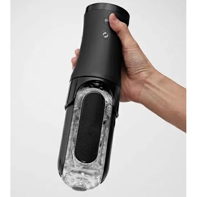 Набор Tenga Flip Zero Electronic Vibrotation: мастурбатор с вибрацией и устройство вращения. Фотография 3.
