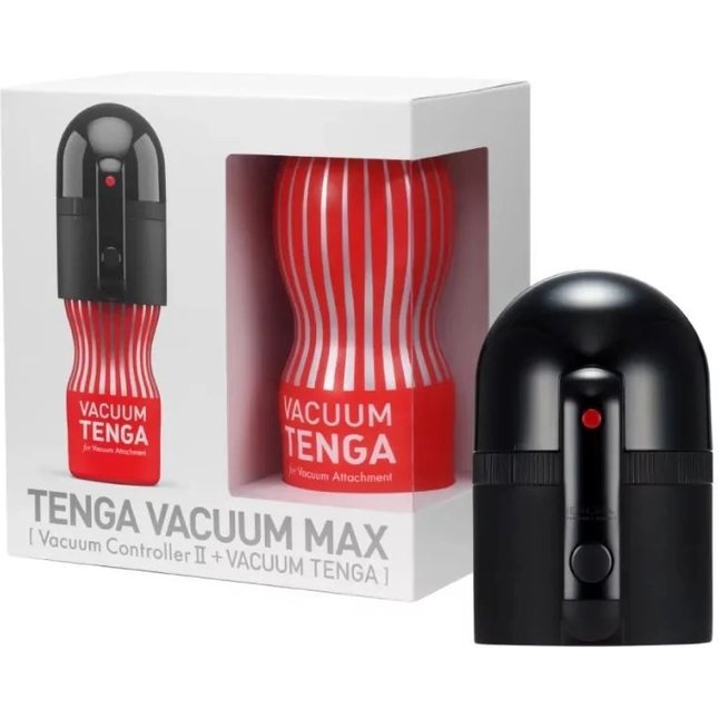 Набор Tenga Vacuum Max: мастурбатор и устройство для создания вакуума