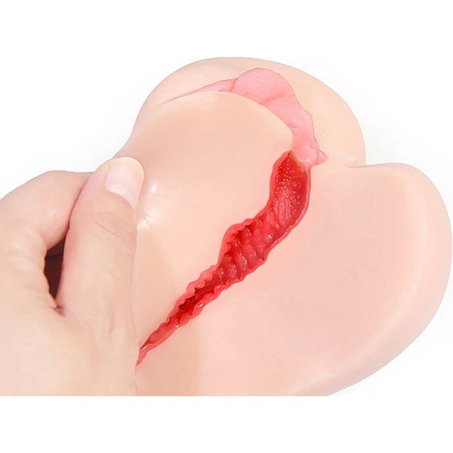 Мастурбатор-вагина с двойным слоем материала Jenny Onahole edition 005. Фотография 7.