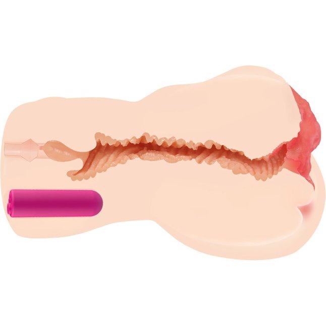 Мастурбатор-вагина с вибрацией Jenny Onahole edition 005. Фотография 4.