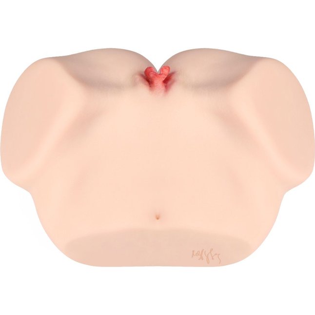 Мастурбатор-полуторс с двойным слоем материала Jenny Onahole Real Vagina. Фотография 3.