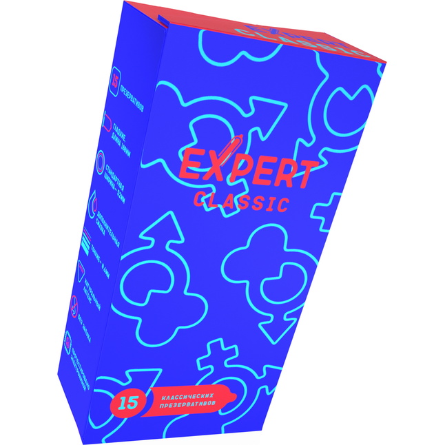 Классические презервативы Expert Classic - 15 шт. Фотография 2.
