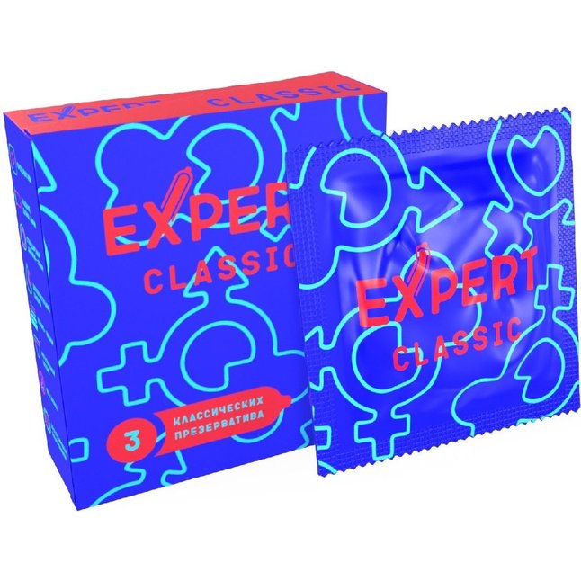 Классические презервативы Expert Classic - 3 шт