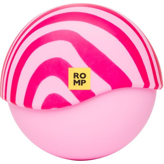 Розовый бесконтактный клиторальный стимулятор Romp Spin. Фотография 4.