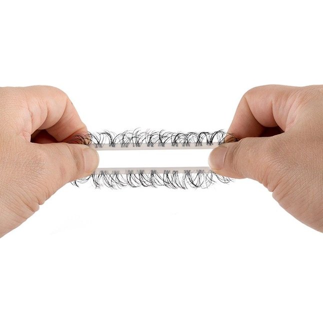 Эластичное эрекционное колечко с черными «ресничками». Фотография 8.