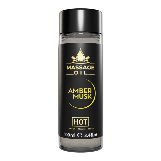 Массажное масло с ароматом амбры и мускуса Massage Oil - 100 мл