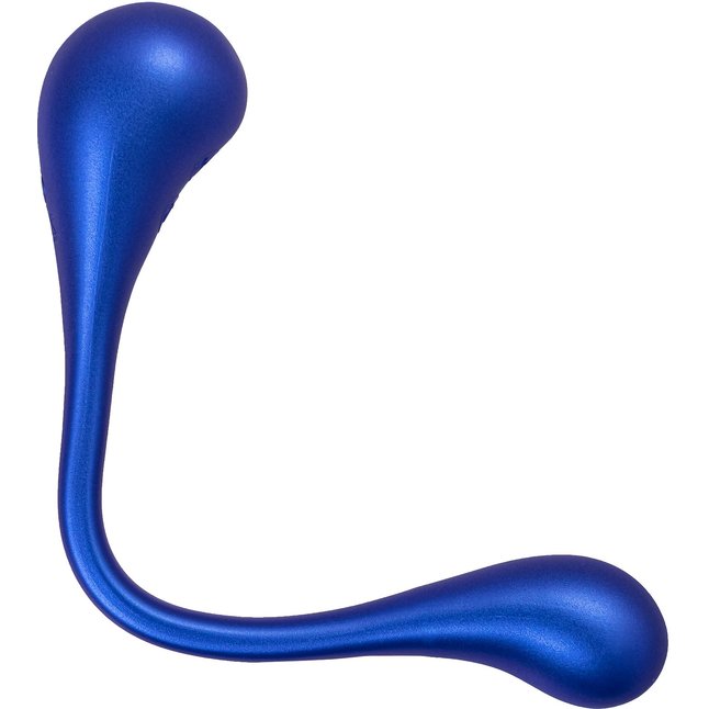 Синий многофункциональный вибратор Inefy с пультом ДУ - L EROINA. Фотография 5.