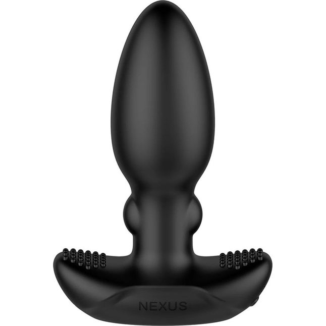 Черная анальная вибровтулка Nexus Beat - 10,8 см