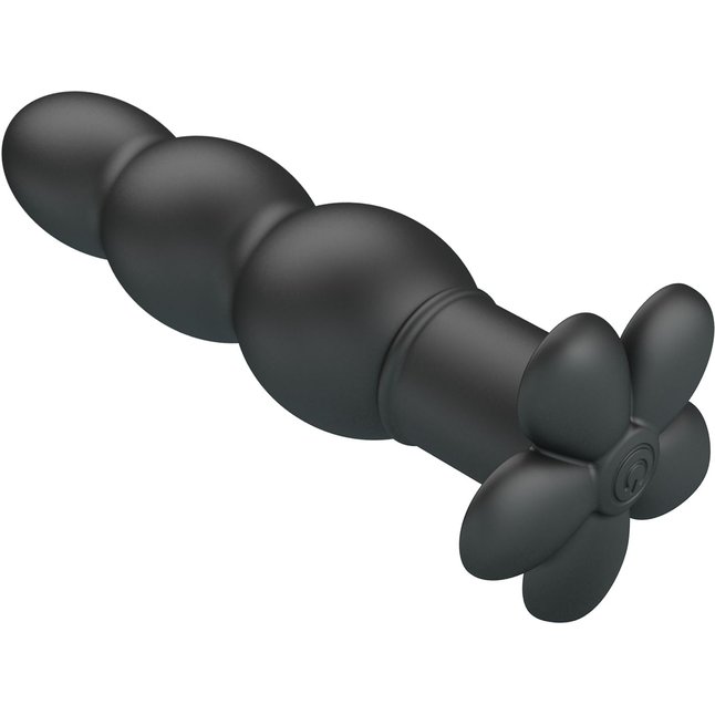 Черный анальный вибростимулятор Jadier - 11 см - Pretty Love. Фотография 5.