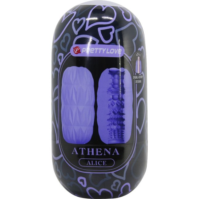 Фиолетовый мастурбатор Athena - Pretty Love. Фотография 2.